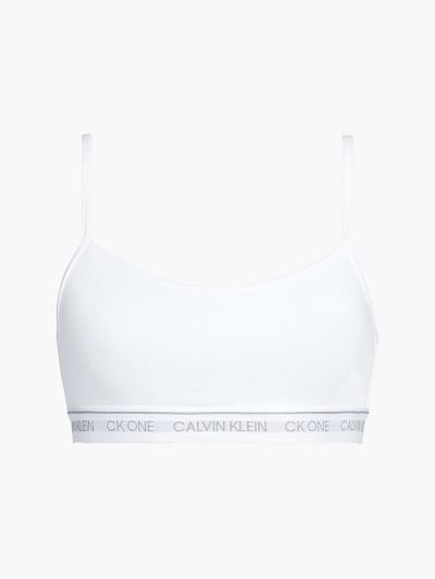 Calvin Klein Underwear HU393681 | Calvin Klein CK One Női String Bralette Fehér